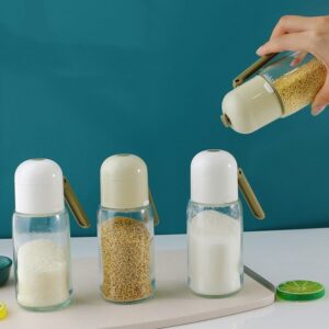 Glass Salt-Control Seasoning Bottle