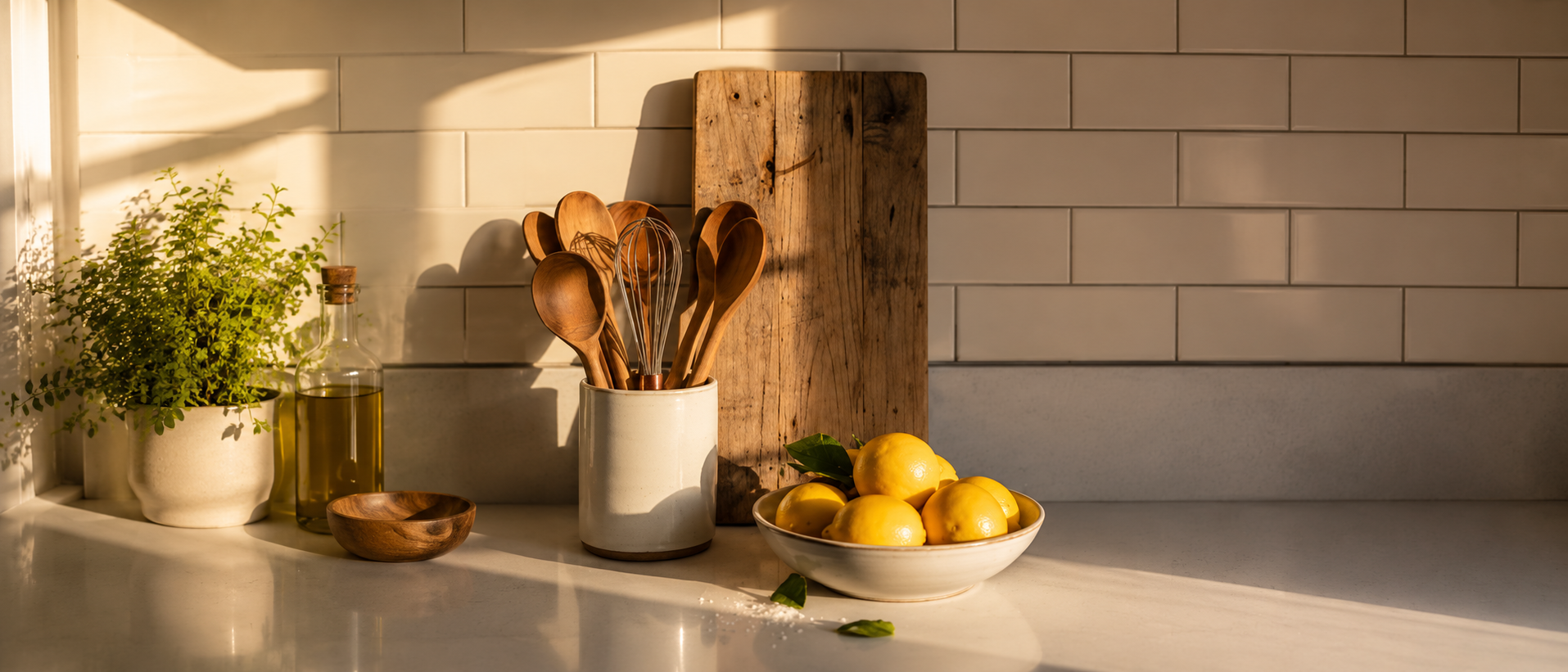 Organized everyday kitchen