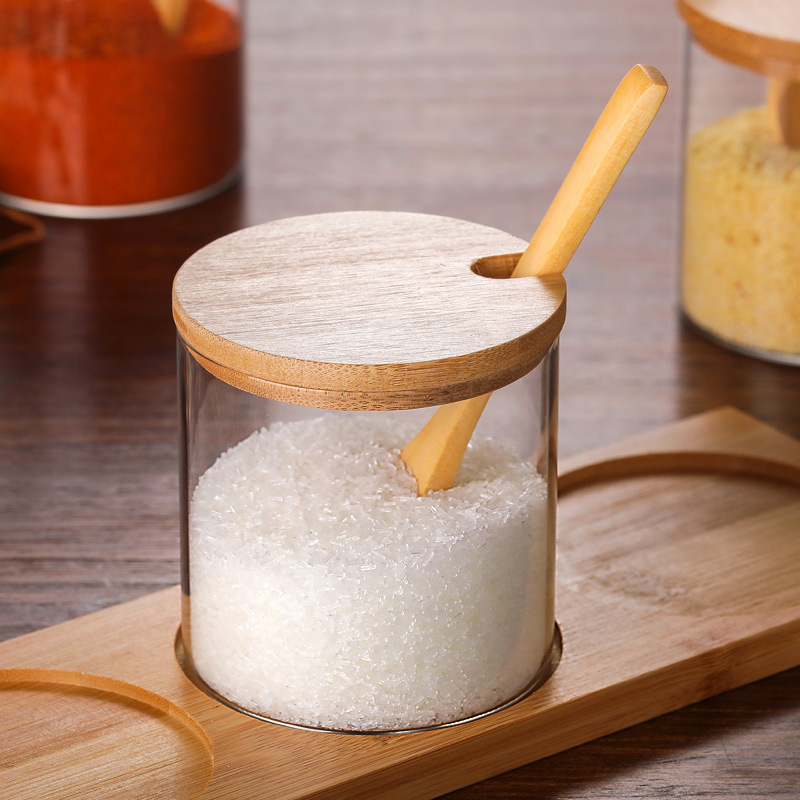 Glass Seasoning Jar Set - Image 4