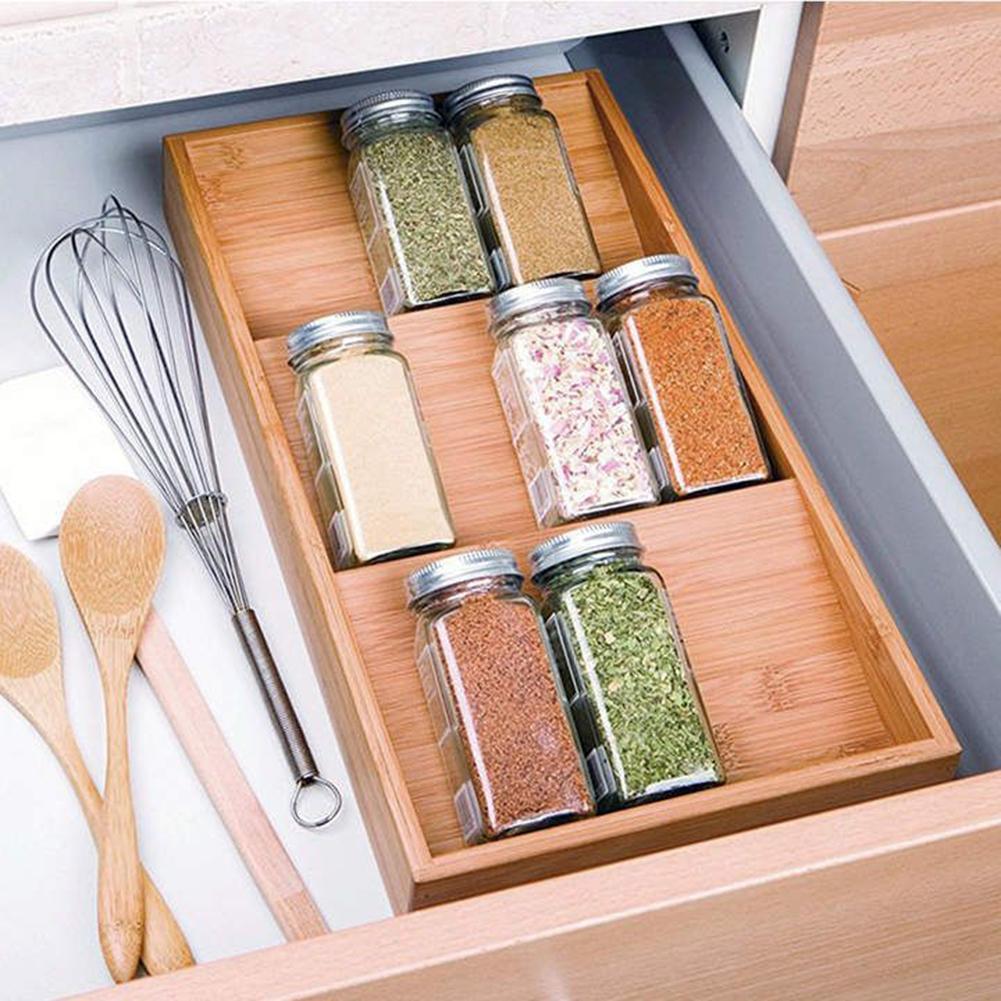 Drawer-Style Seasoning Jar Organizer Rack - Image 3
