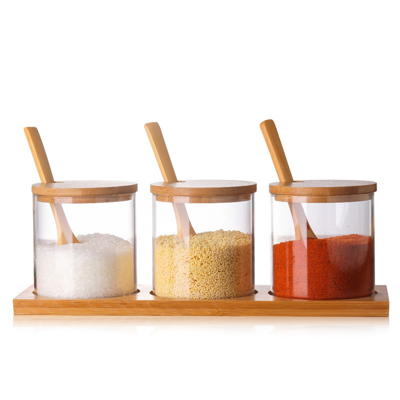 Glass Seasoning Jar Set - Image 5