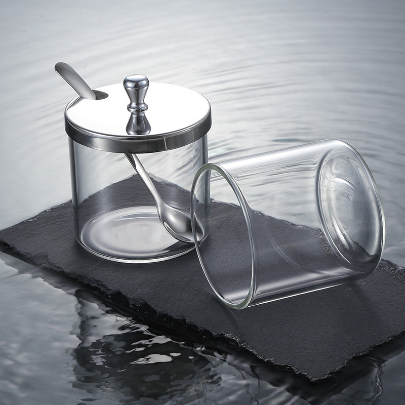 Borosilicate Glass Seasoning Jar Set - Image 2