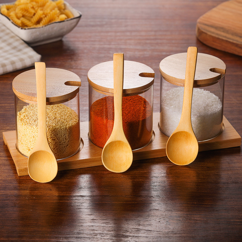 Glass Seasoning Jar Set - Image 2