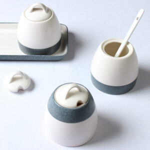 Ceramic Countertop Seasoning Pot Set