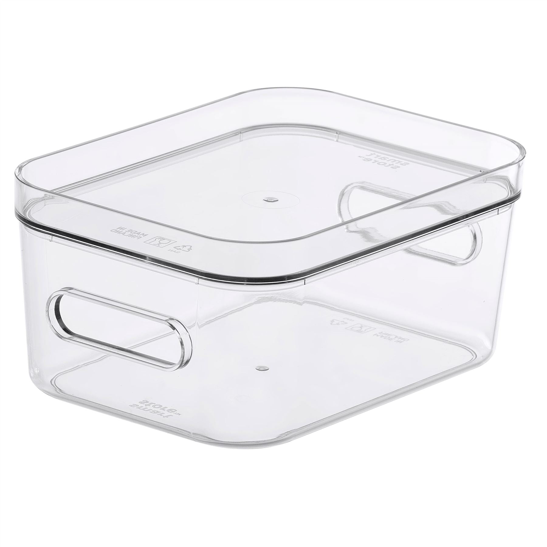 Small Stackable Lidded Fridge Storage Box - Image 2