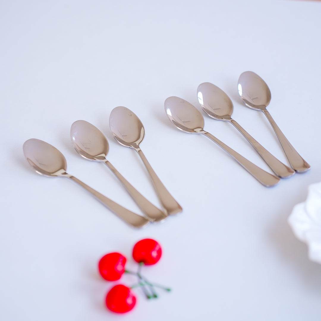 304 Stainless Steel Dinner Spoons – Set of 6 or 12 - Image 2