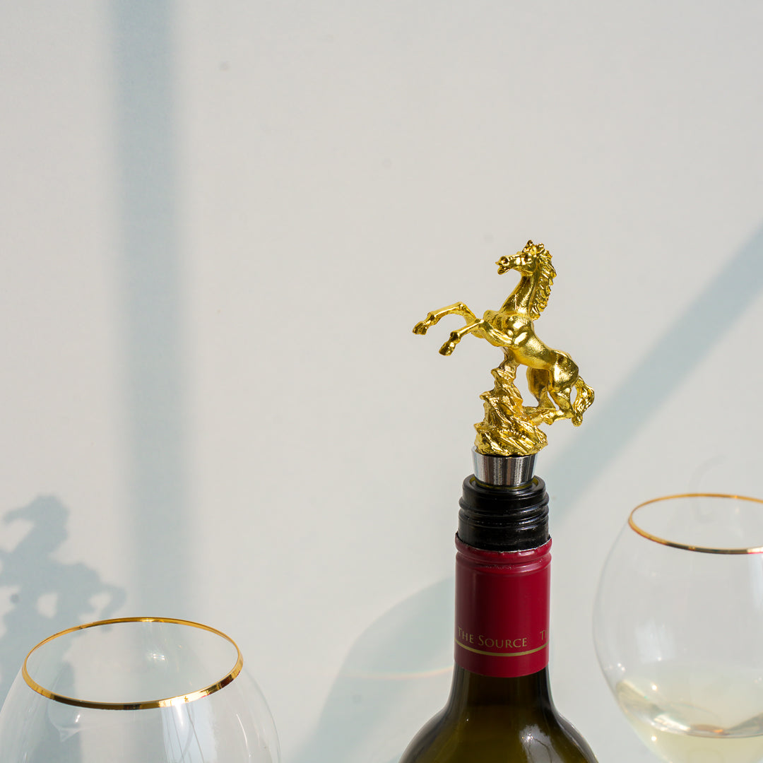Horse-Shaped Wine Bottle Stopper - Image 9