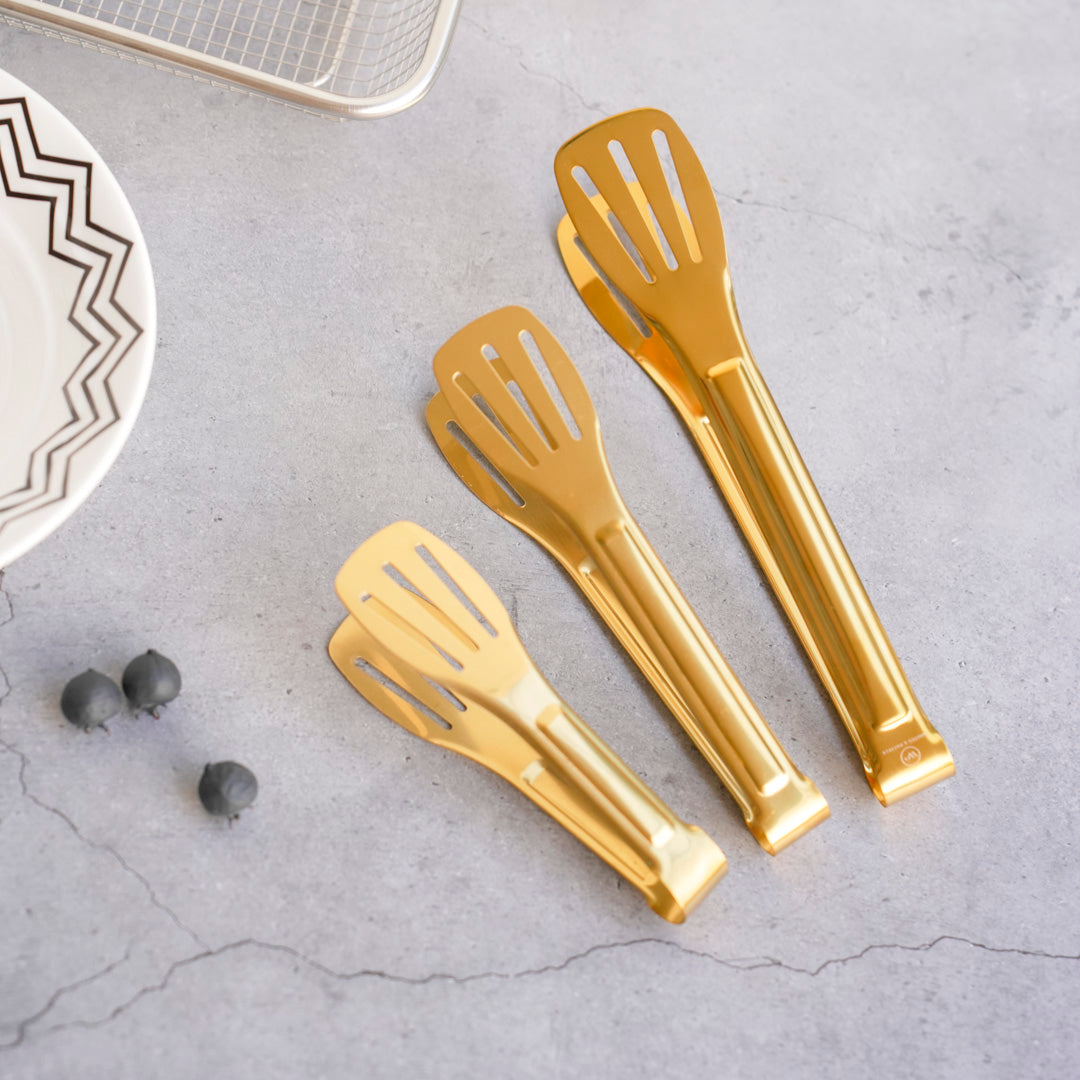 Stainless Steel Multipurpose Tongs – 4 Sizes - Image 2