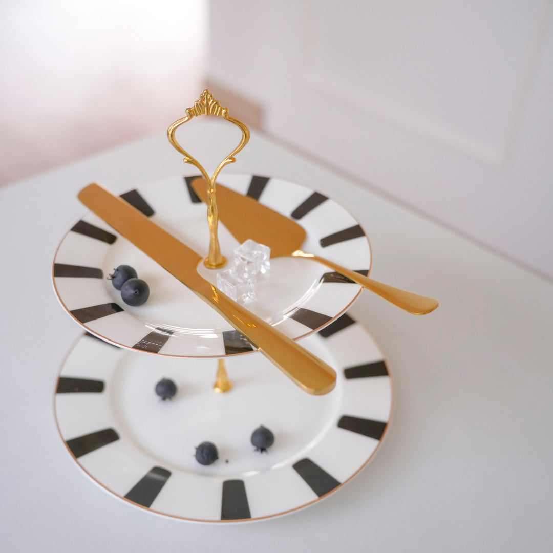 Cake Server and Knife Set – Gold, Silver & Rose Gold - Image 9