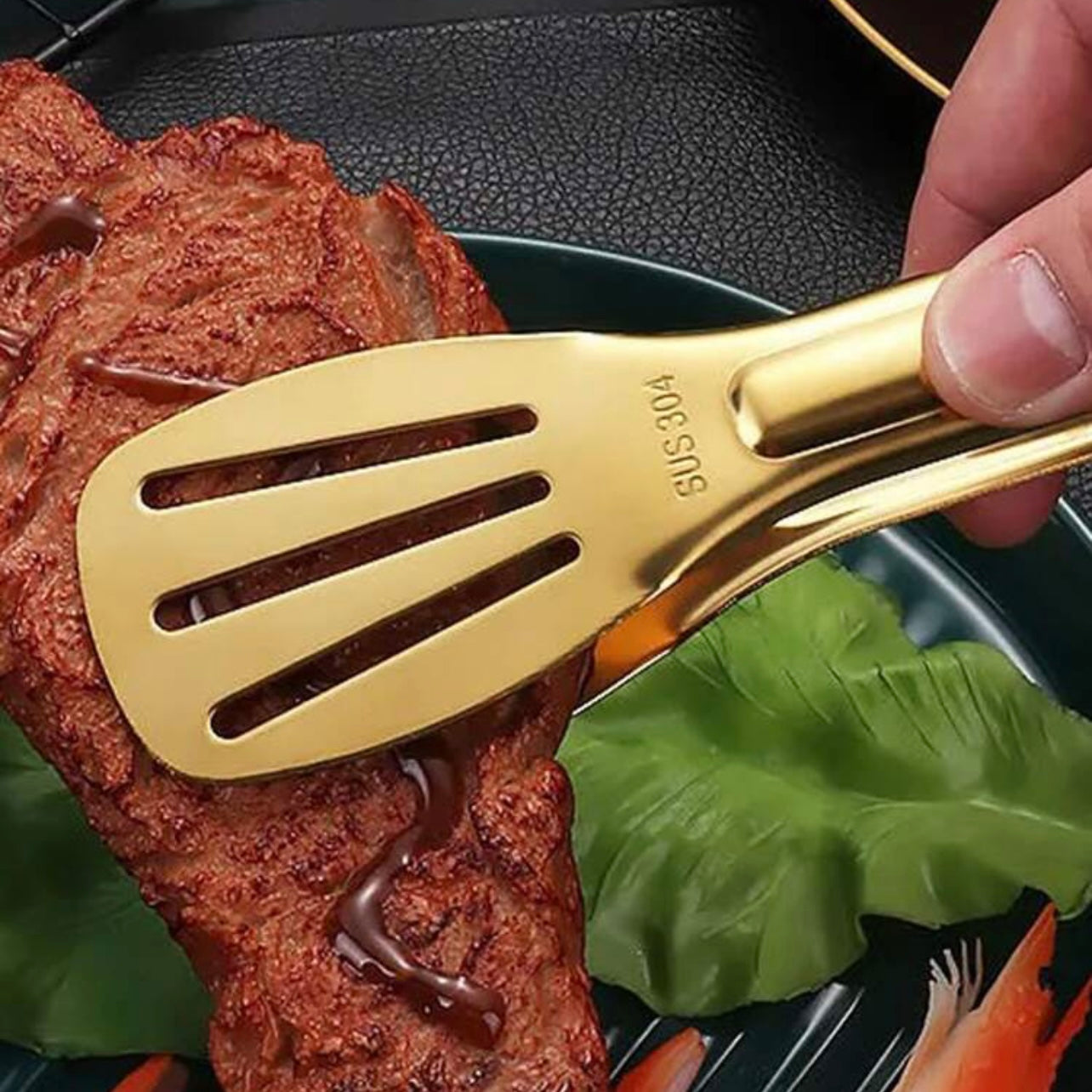 Stainless Steel Multipurpose Tongs – 4 Sizes - Image 6