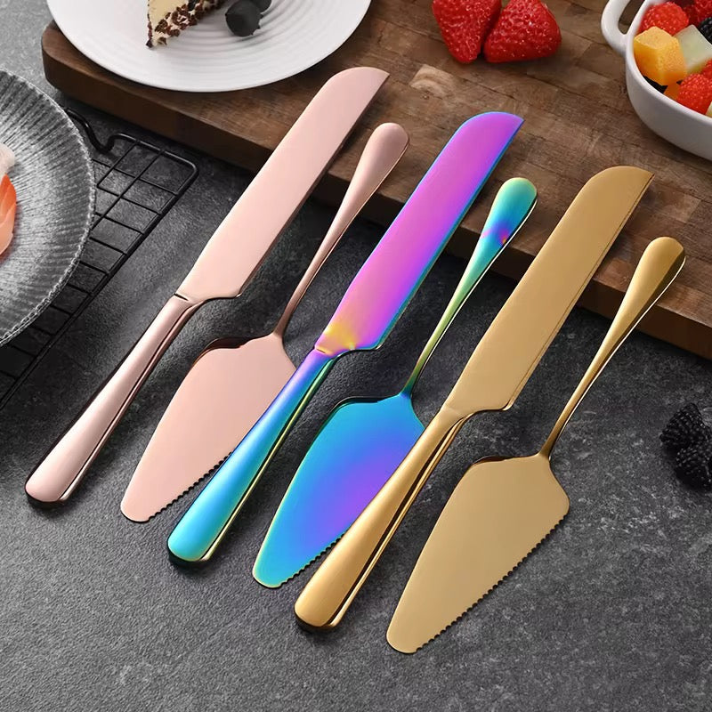Cake Server and Knife Set – Gold, Silver & Rose Gold - Image 20