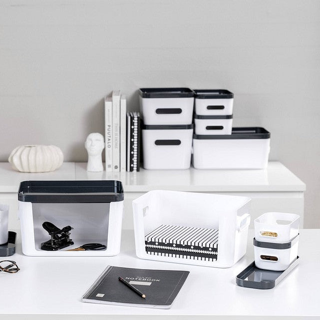 Extra-Small Stackable Lidded Fridge Storage Box - Image 7