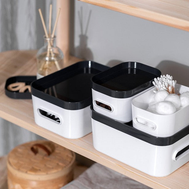 Small Stackable Lidded Fridge Storage Box - Image 8