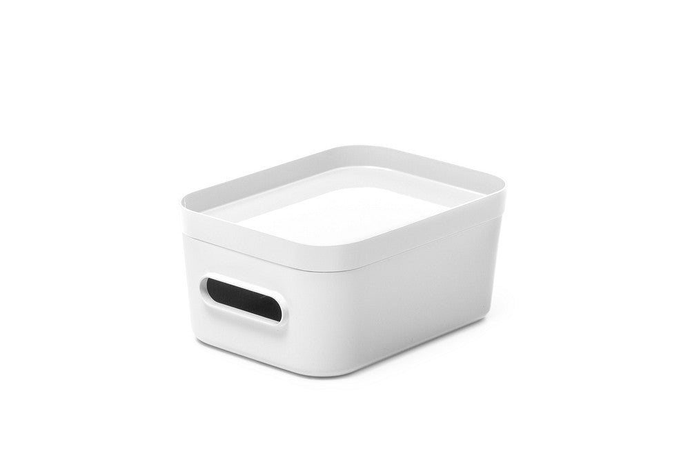 Small Stackable Lidded Fridge Storage Box - Image 4