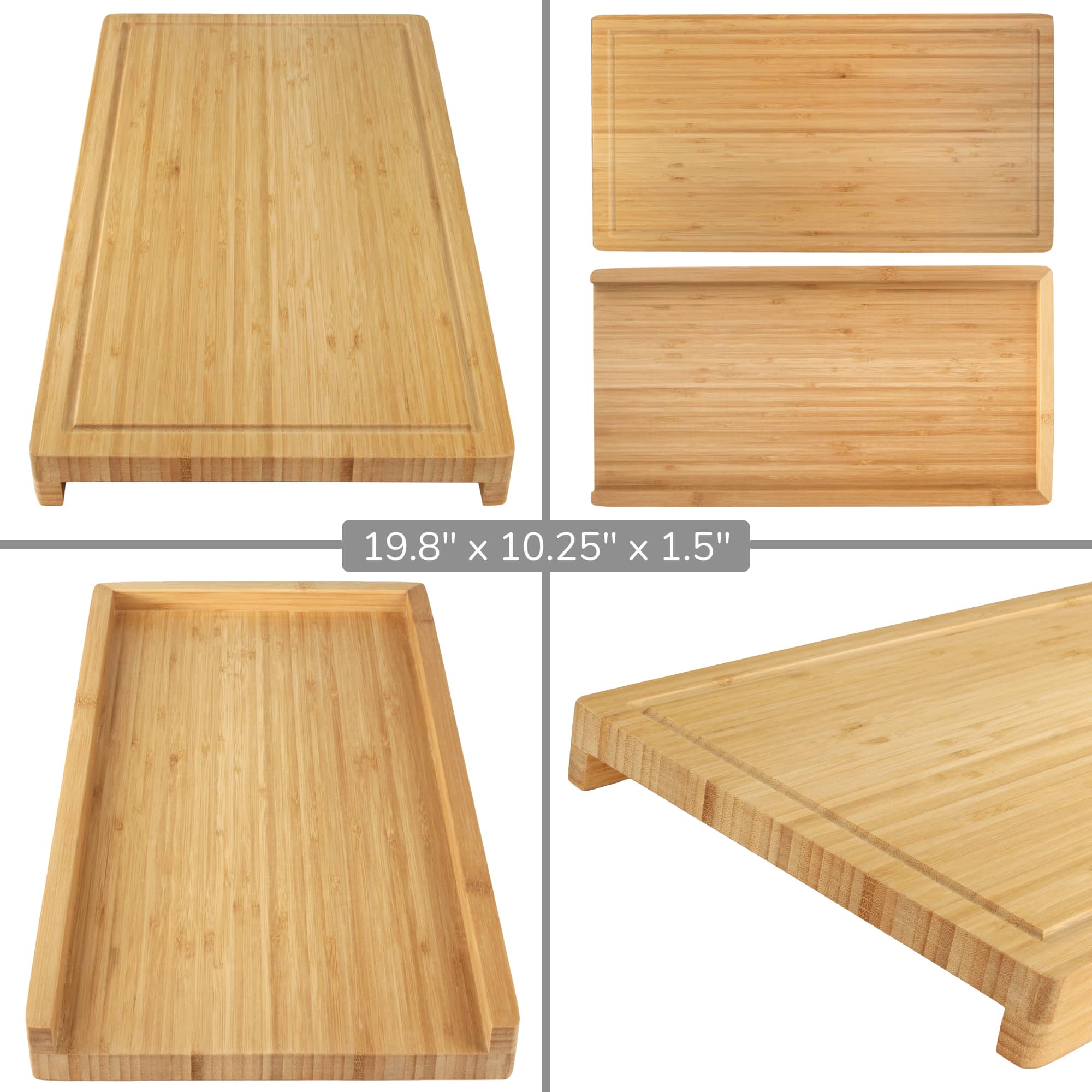 Bamboo Stove-Top Cover and Cutting Board - Image 7