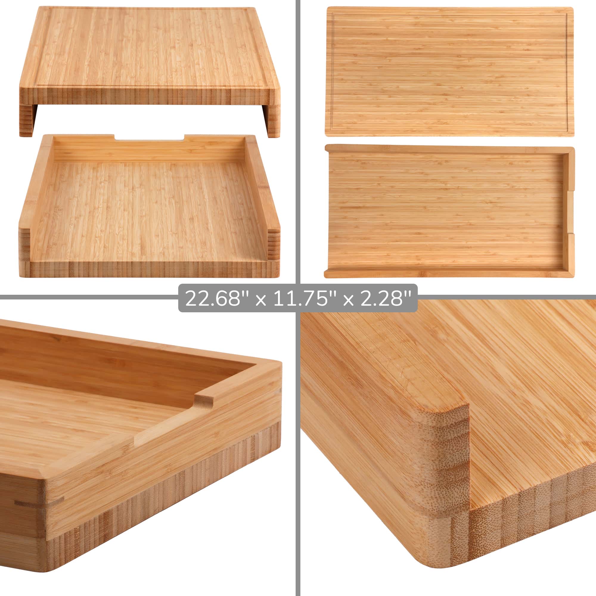 Bamboo Stove-Top Cover and Cutting Board - Image 8