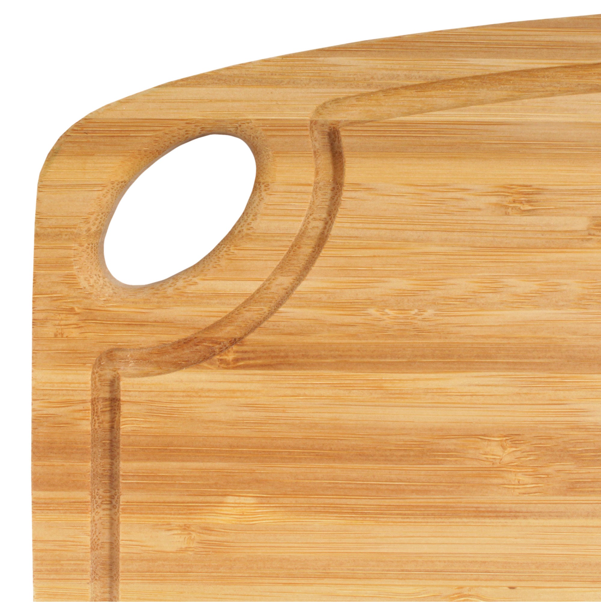Vertical-Cut Bamboo Cutting Board with Hanging Hole – 11.75 x 8.63 Inch - Image 7
