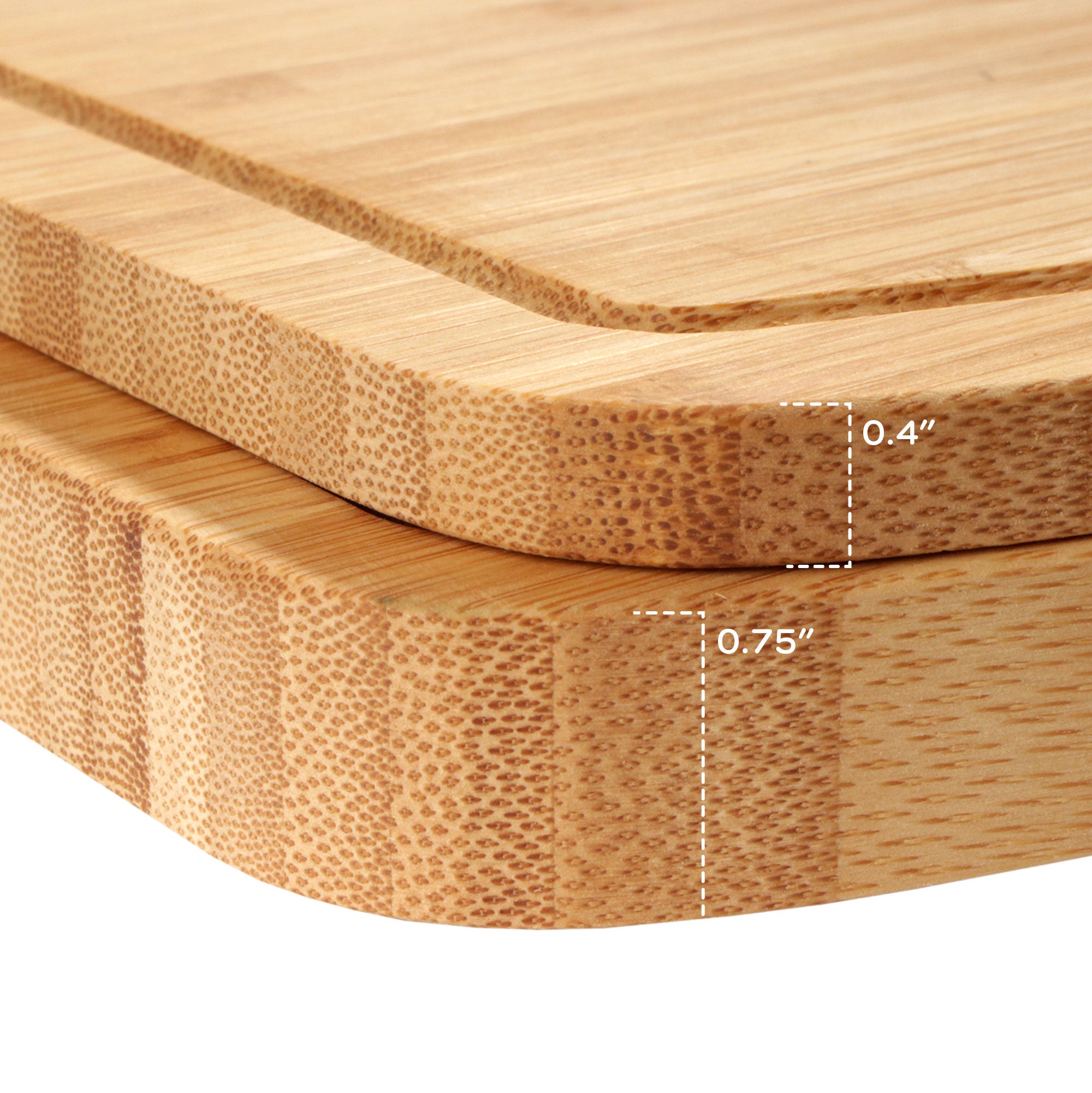 Vertical-Cut Bamboo Cutting Board with Hanging Hole – 11.75 x 8.63 Inch - Image 10