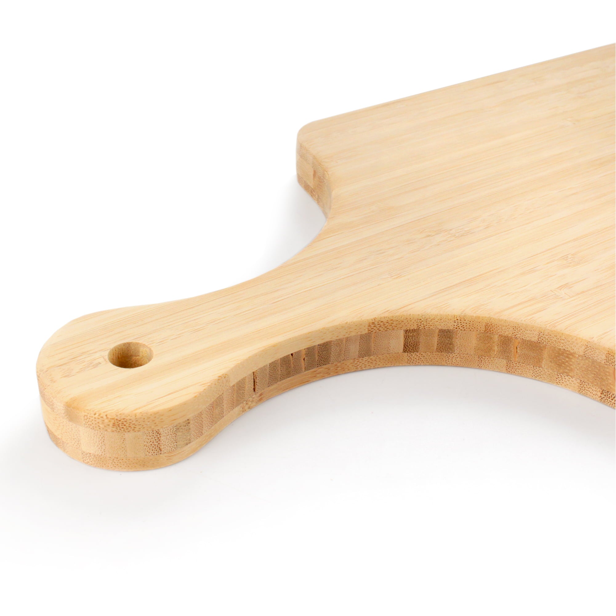 Paddle Bamboo Cutting Board with Hanging Hole - Image 12