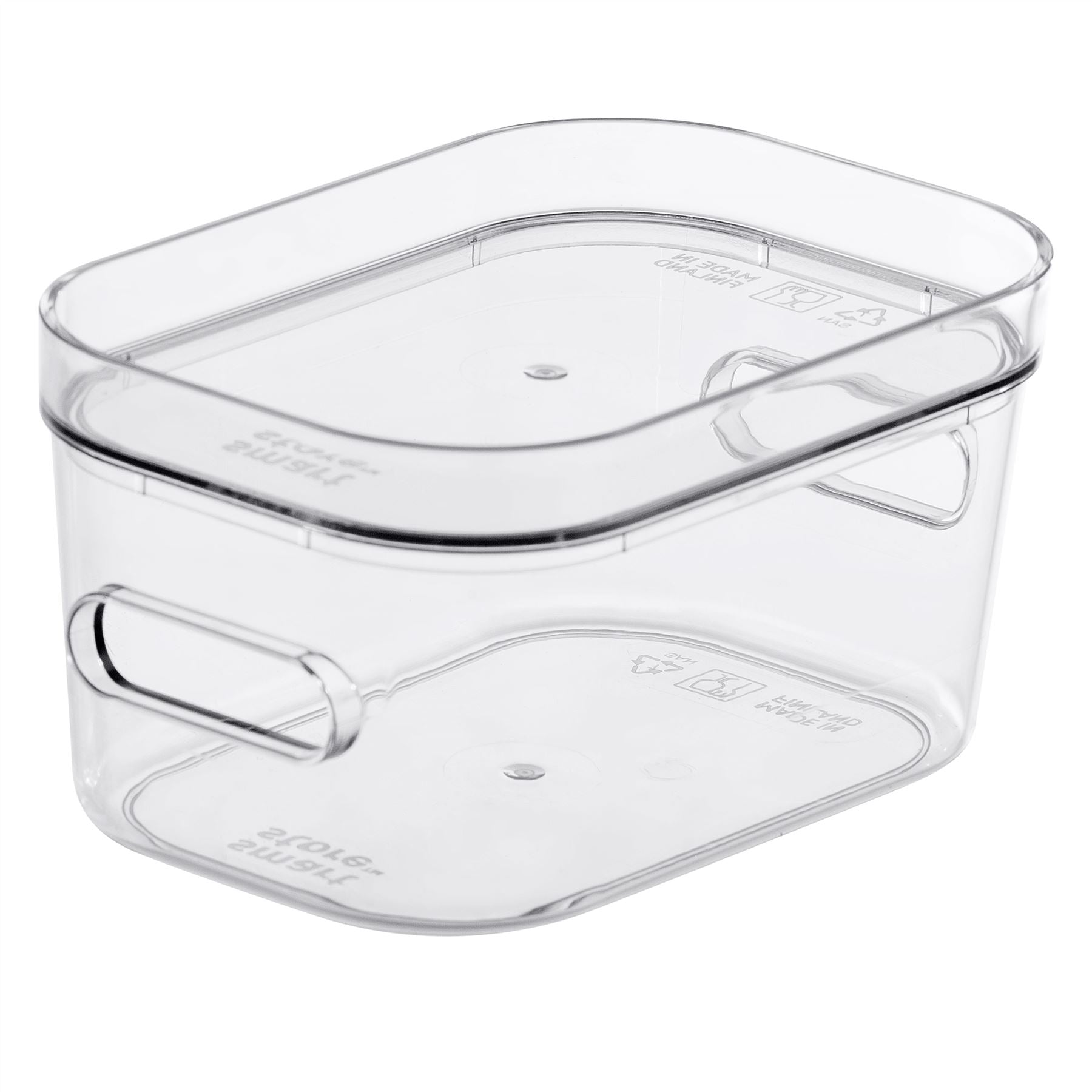 Extra-Small Stackable Lidded Fridge Storage Box - Image 4