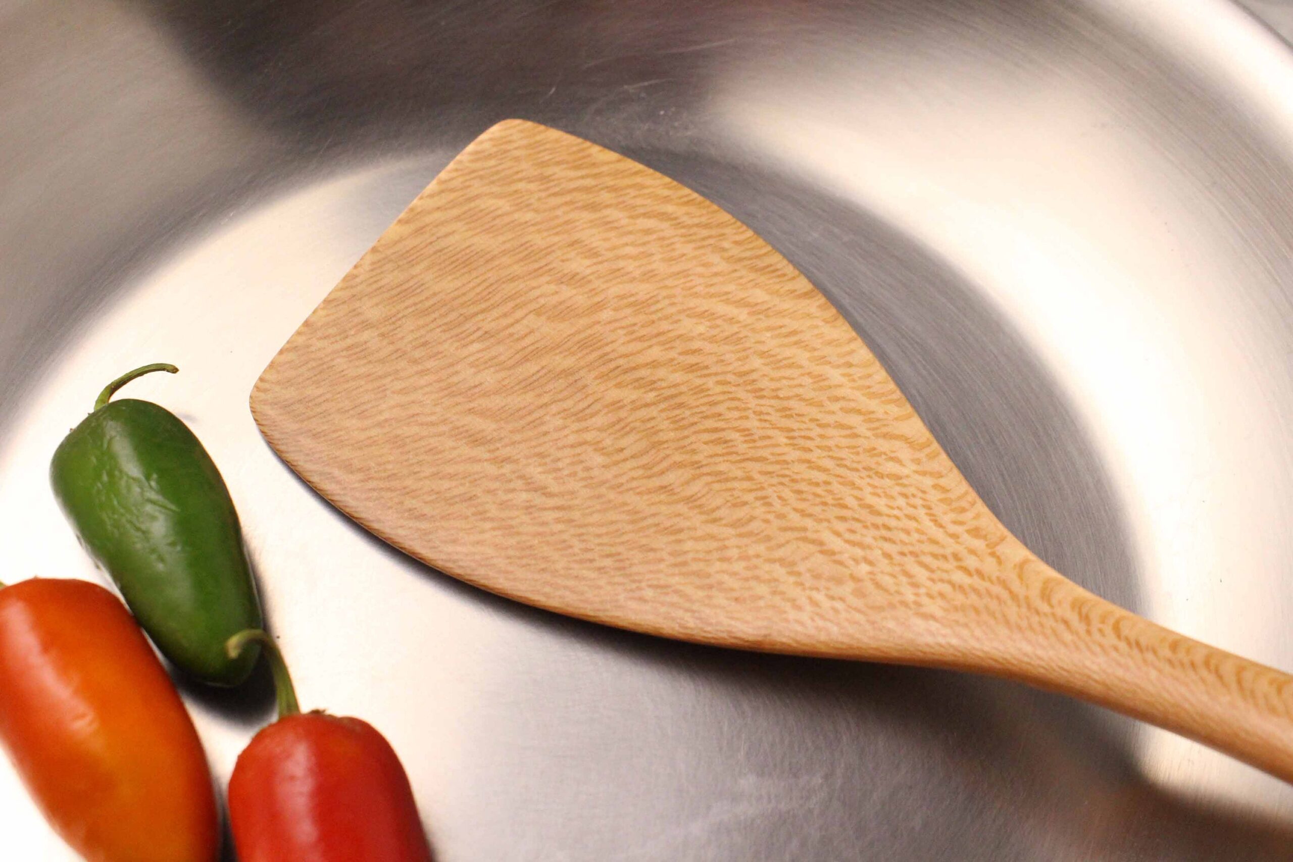 Handmade Wooden Turning and Stirring Spatula - Image 8