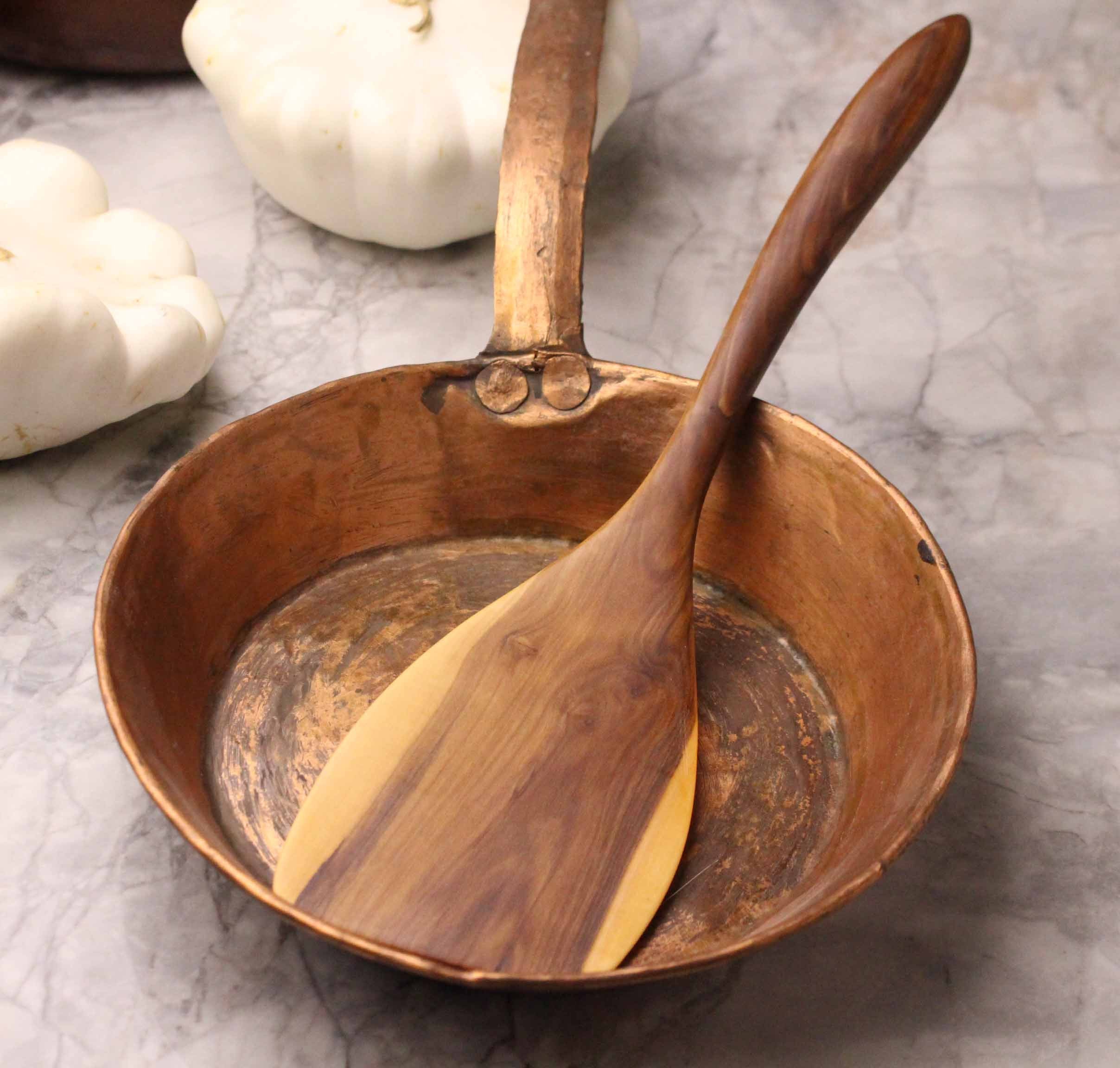 Handmade Wooden Turning and Stirring Spatula - Image 2