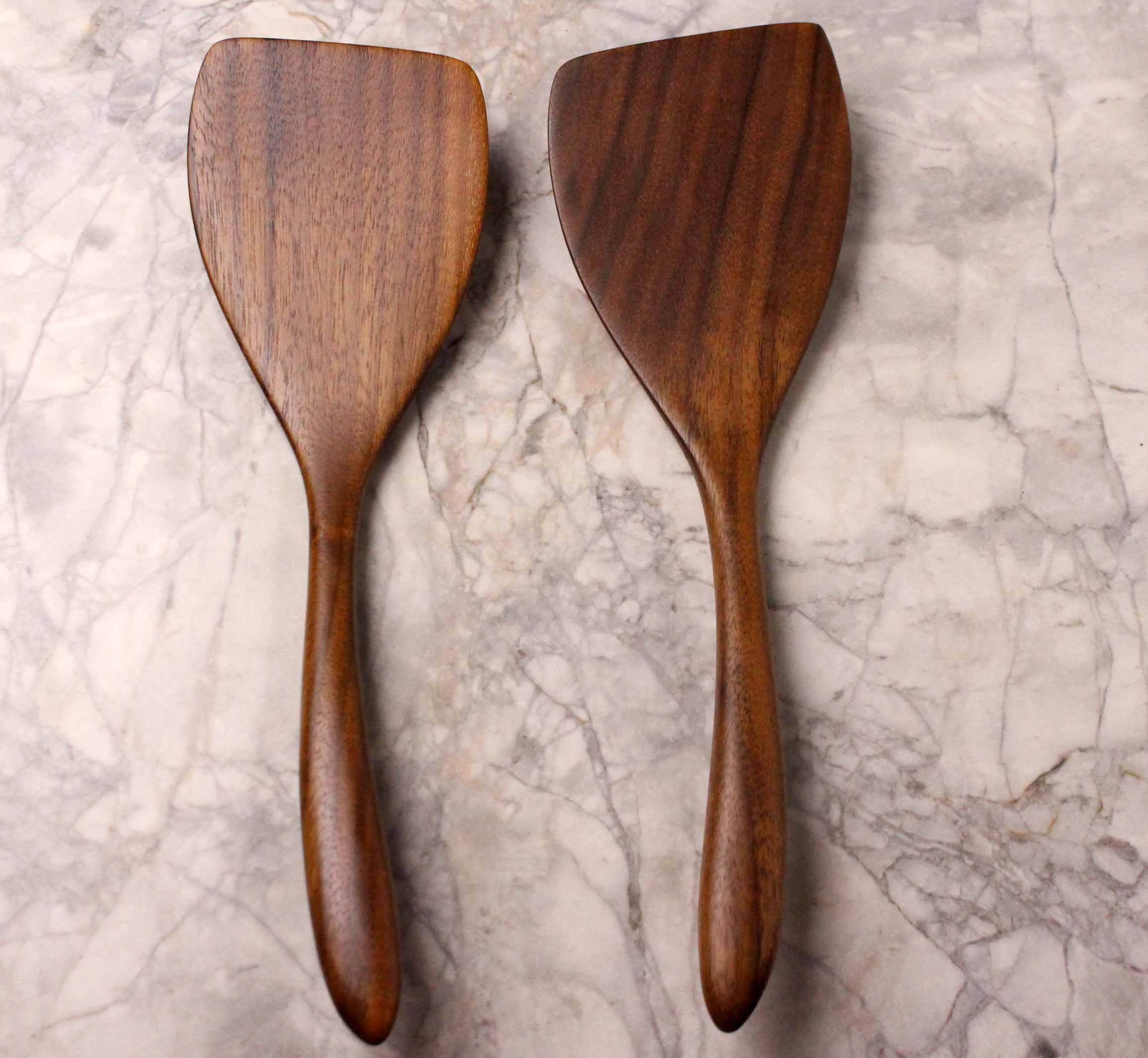 Handmade Wooden Turning and Stirring Spatula - Image 4