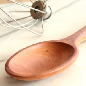 Heavy-Duty Handmade Wooden Mixing Spoon