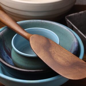 Handmade Wooden Spurtle – Cherry
