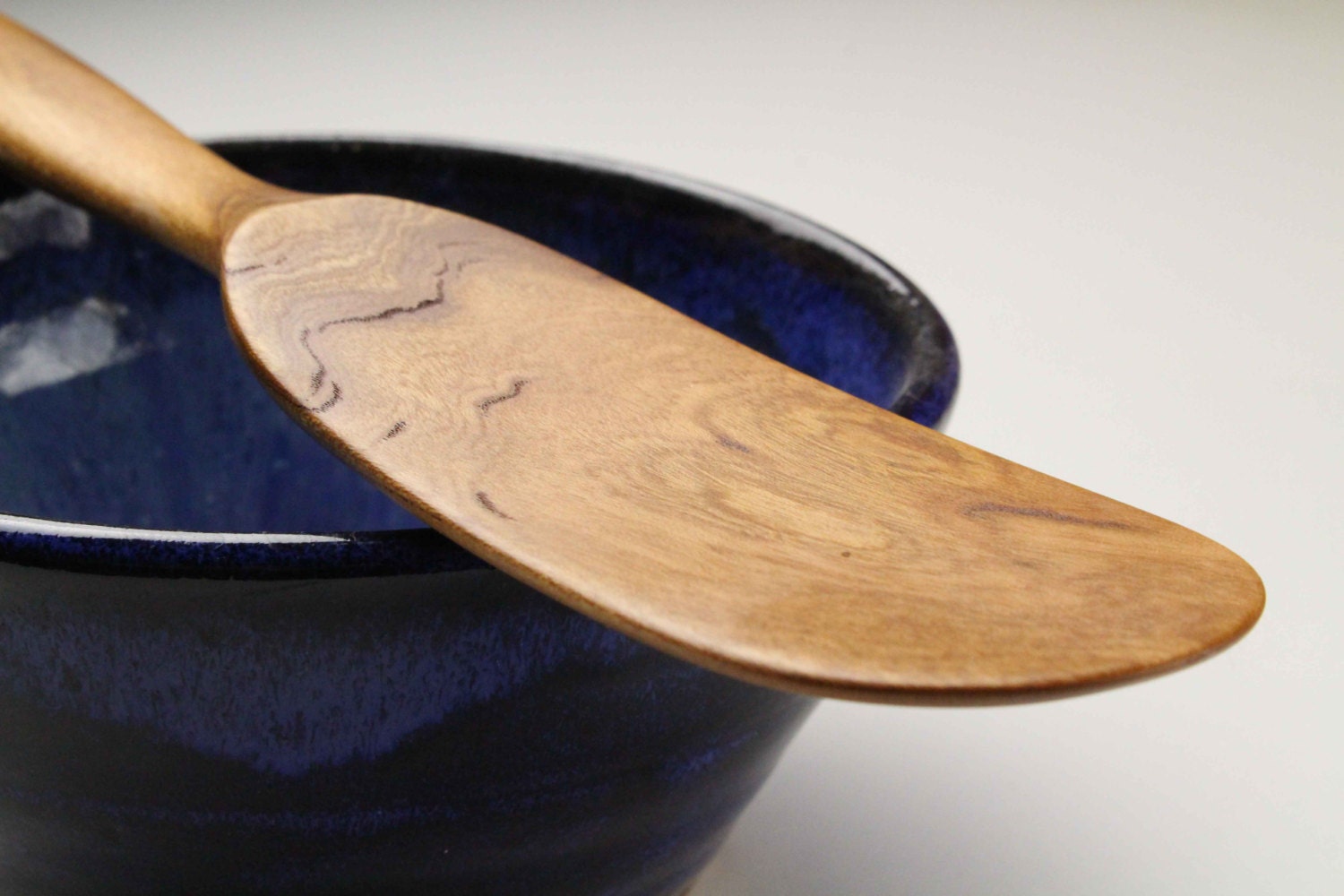 Handmade Wooden Spurtle – Cherry - Image 4