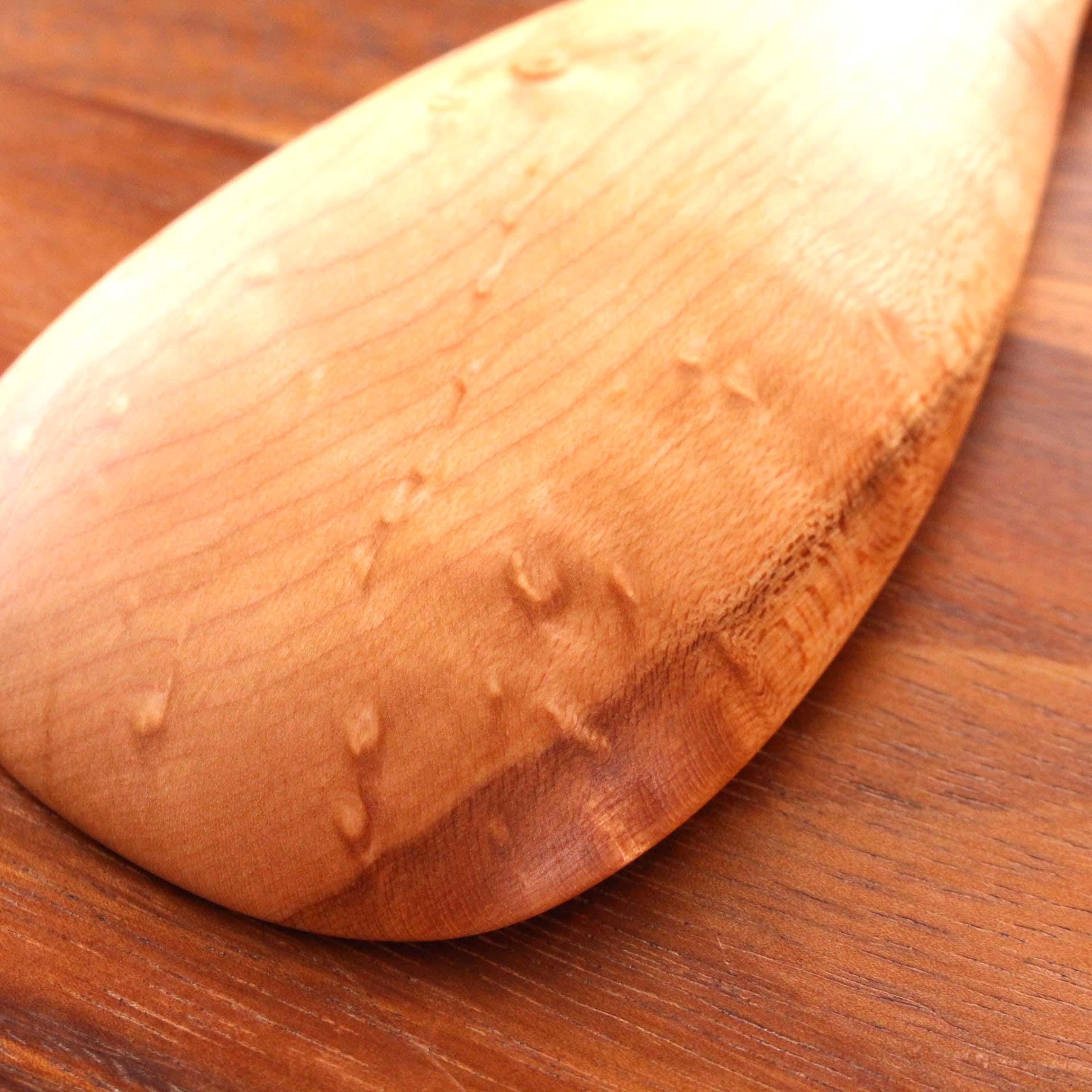 Handmade Wooden Kitchen Spoon – 12 or 14 Inch - Image 8