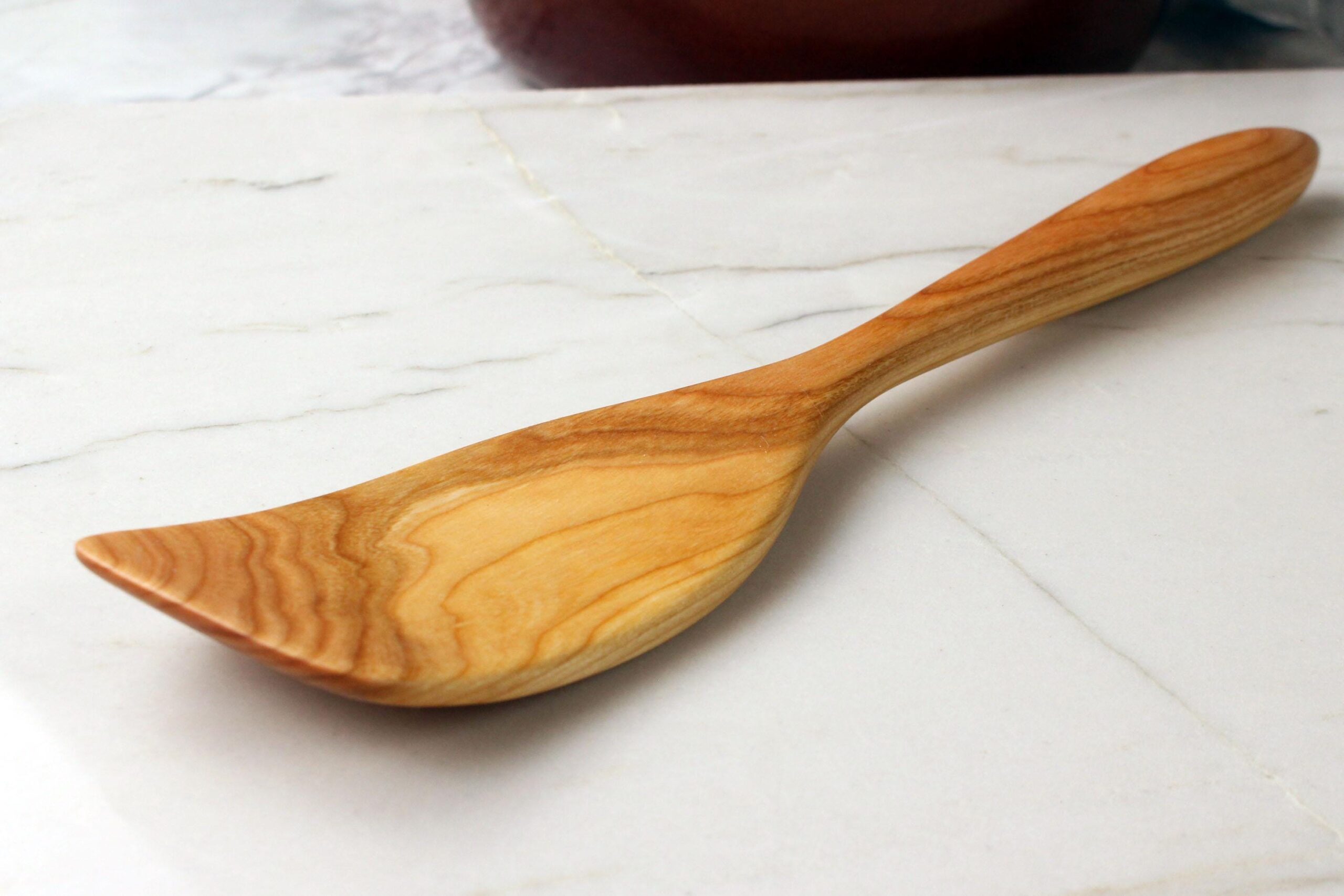 Handmade Wooden Stirring Spatula – Walnut, Cherry or Maple - Image 12