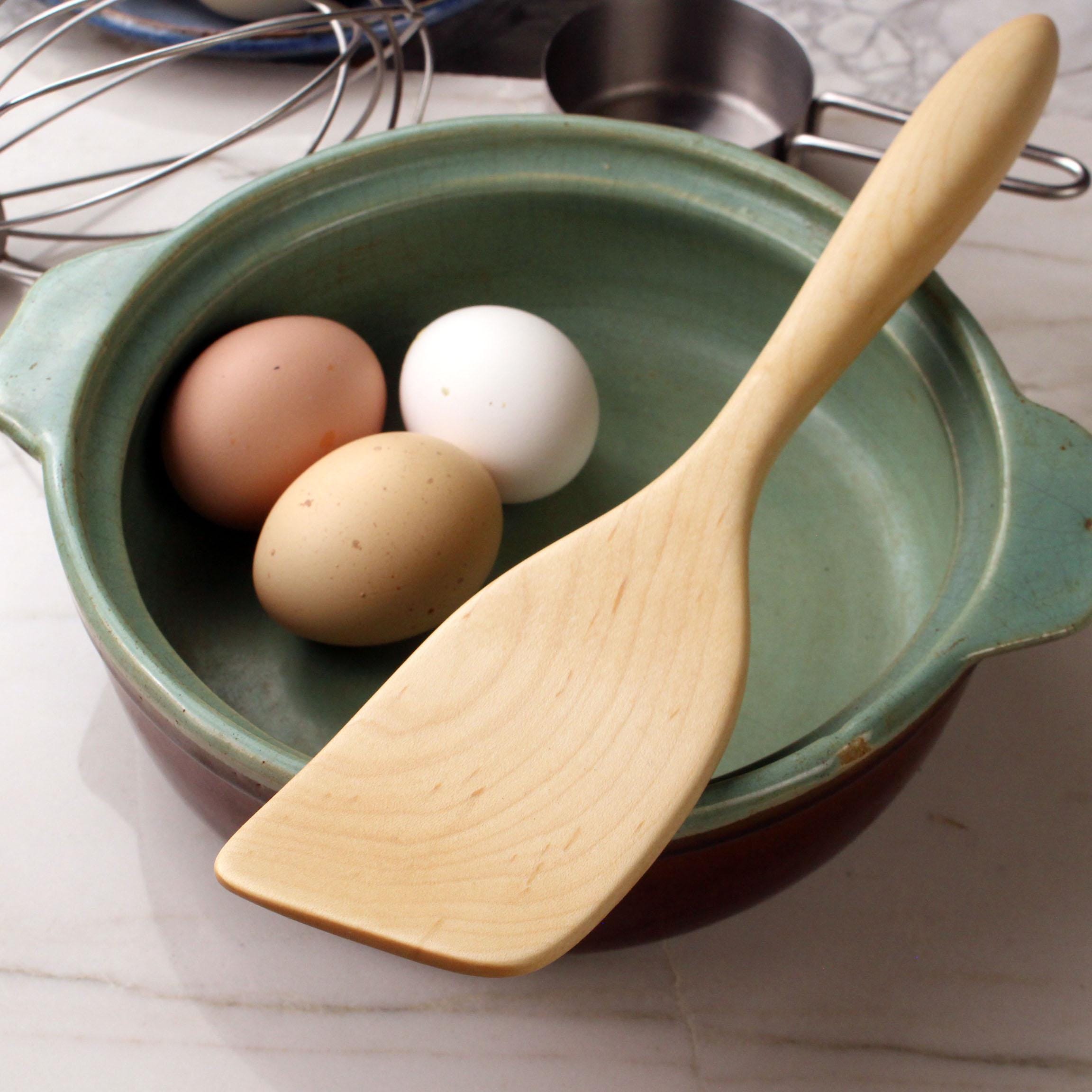 Handmade Wooden Stirring Spatula – Walnut, Cherry or Maple - Image 7