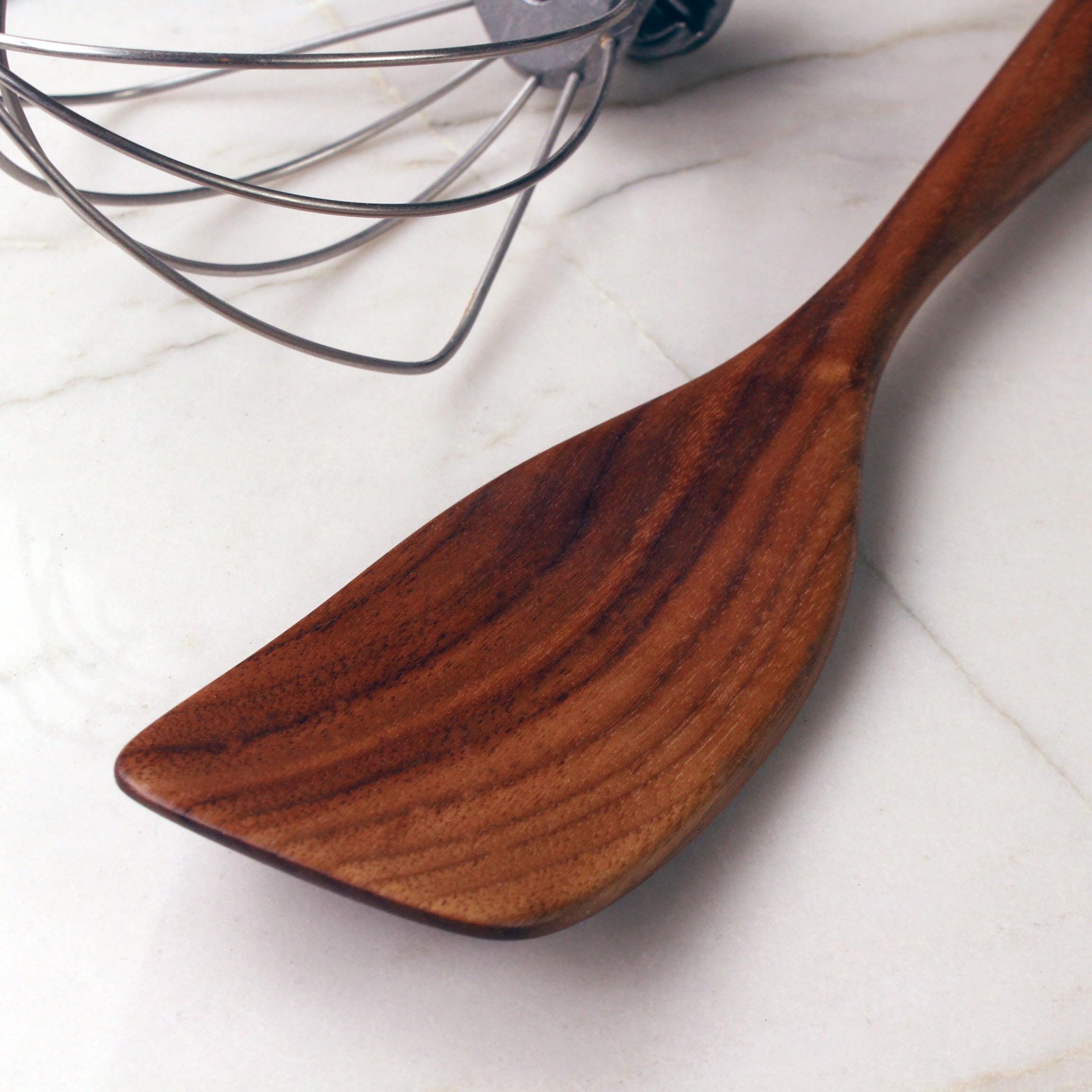 Handmade Wooden Stirring Spatula – Walnut, Cherry or Maple - Image 11