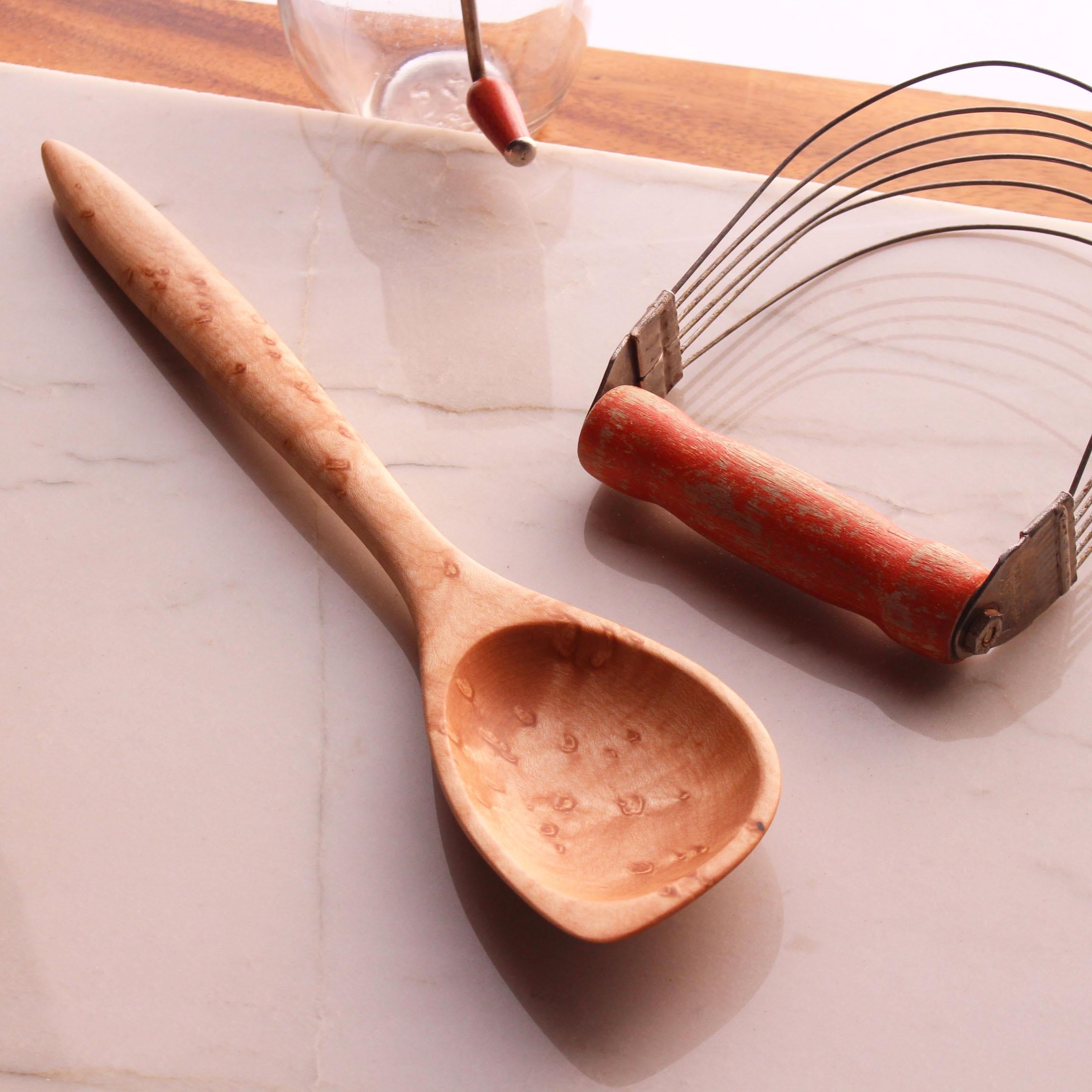Wooden Spatula Spoon – Cherry, Walnut or Maple - Image 7