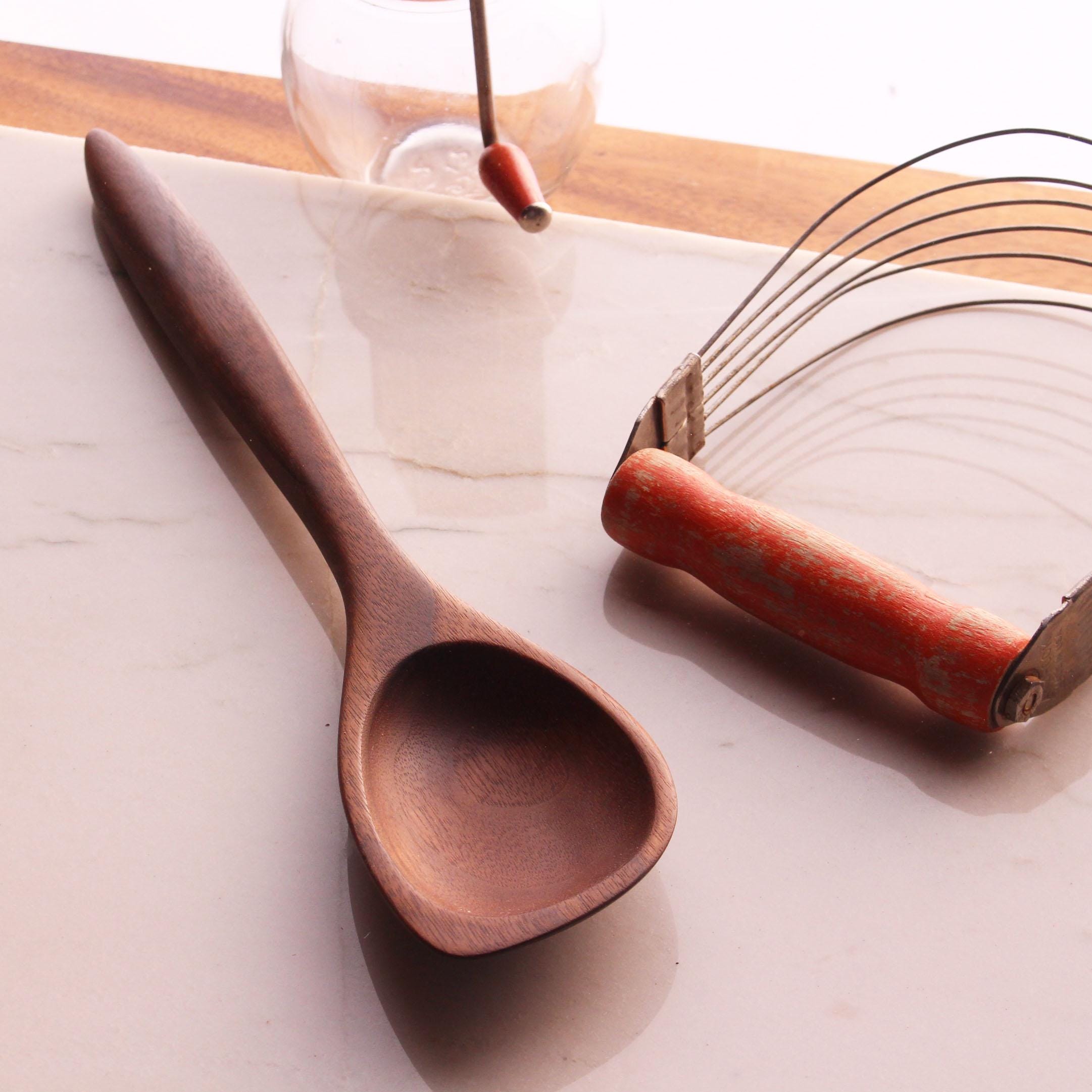 Wooden Spatula Spoon – Cherry, Walnut or Maple - Image 15