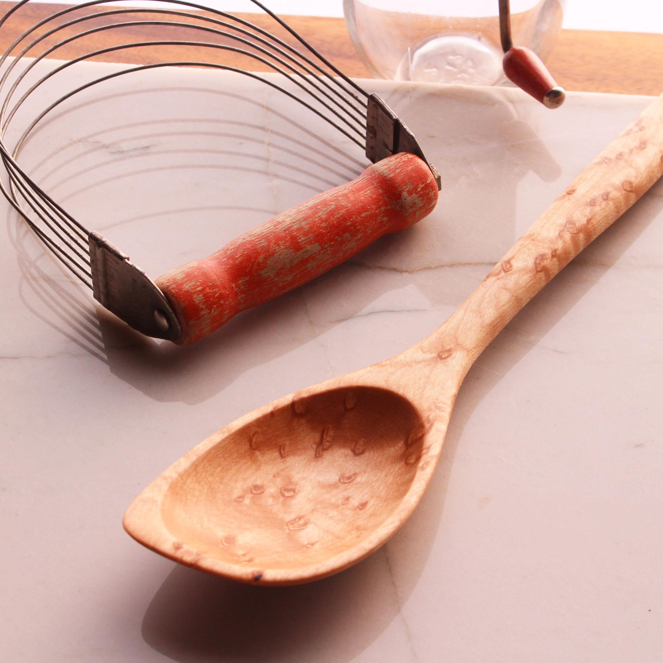 Wooden Spatula Spoon – Cherry, Walnut or Maple - Image 3