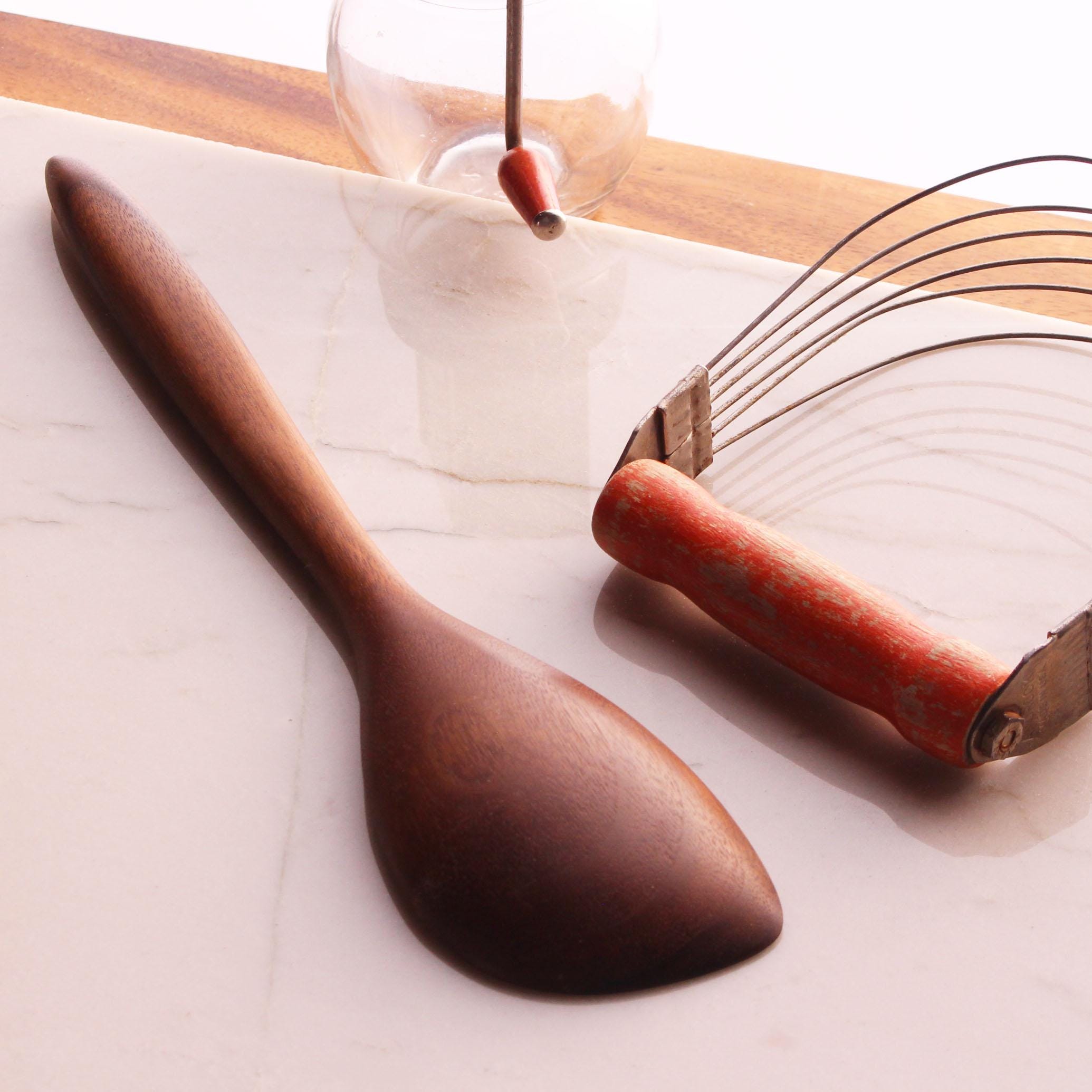 Wooden Spatula Spoon – Cherry, Walnut or Maple - Image 17