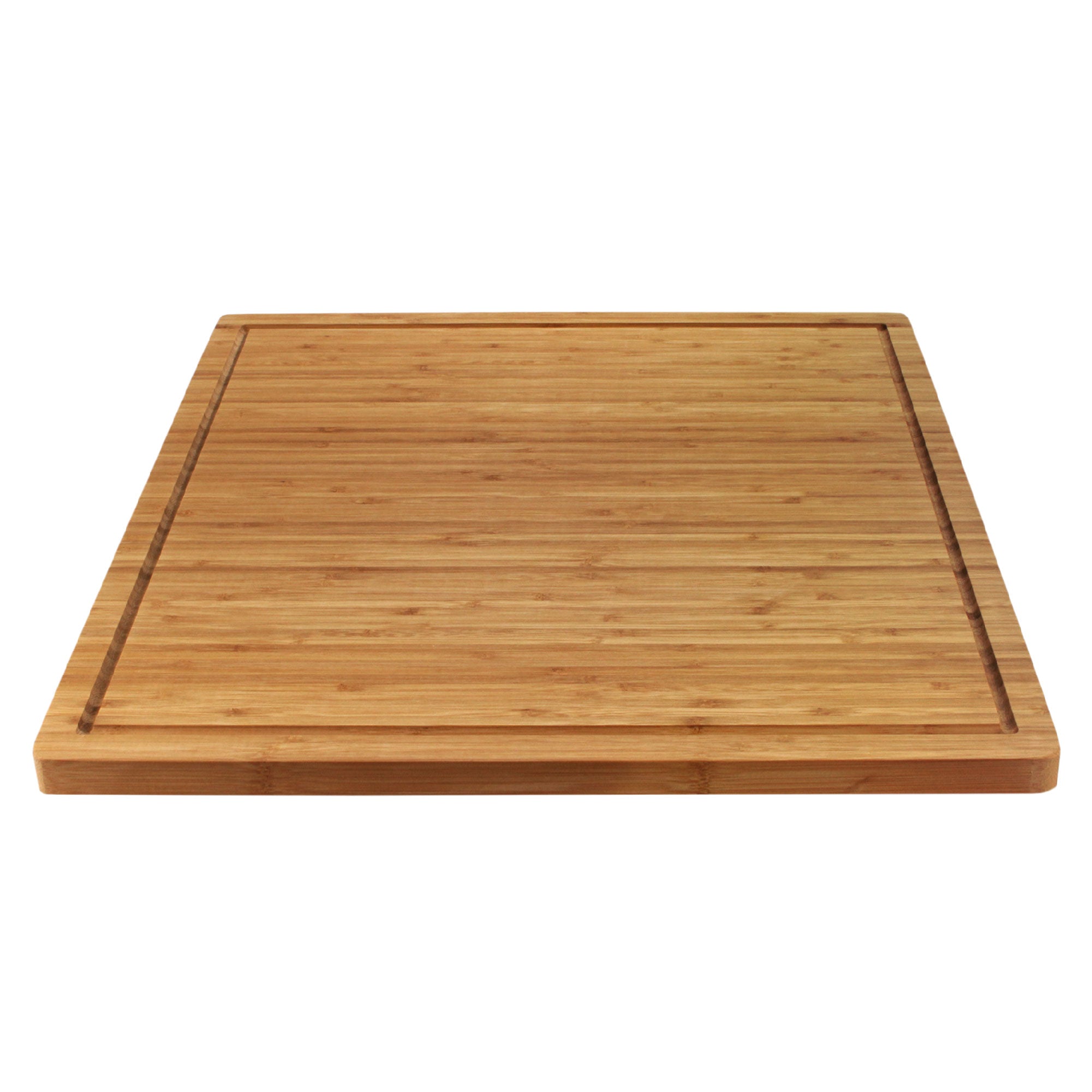 Grooved Square Bamboo Cutting Board – 20 x 20 Inch - Image 7