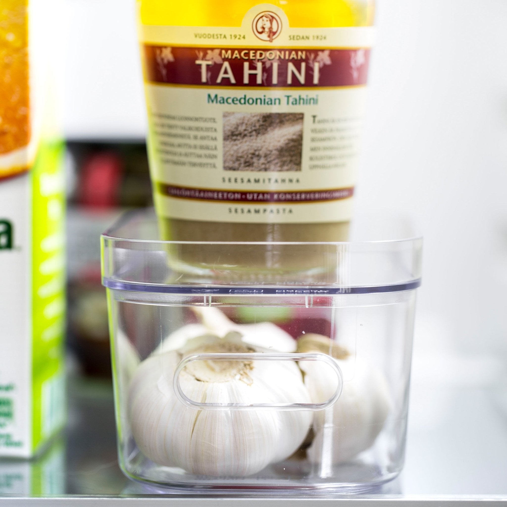 Extra-Small Stackable Lidded Fridge Storage Box - Image 5