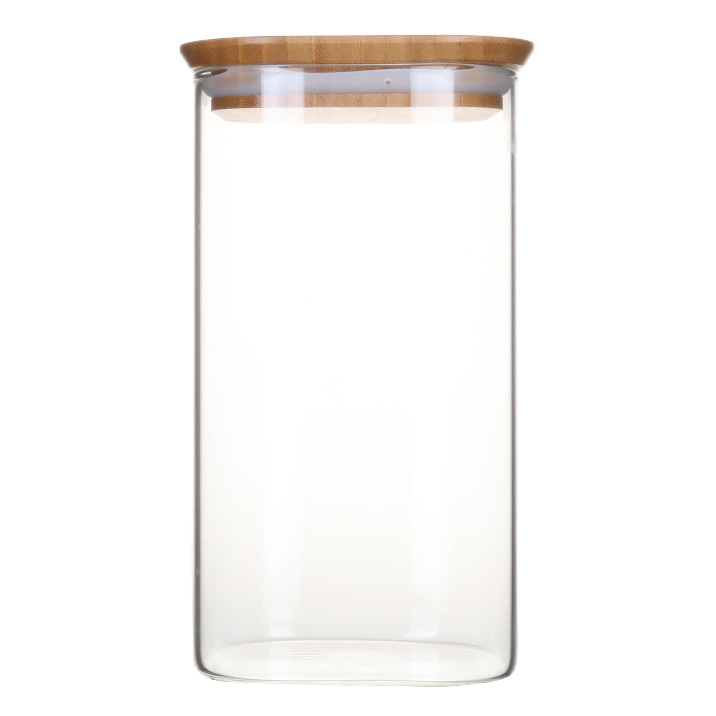 Glass Storage Canister with Bamboo Lid – 1.4 L - Image 3